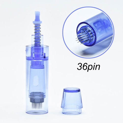 کارتریج درماپن تیتانیوم آبی در پوش دار میکرونیدلینگ ۱۲و 36 و 9 و 42 - Image 4